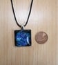 Blue Square Pendant - Image 2