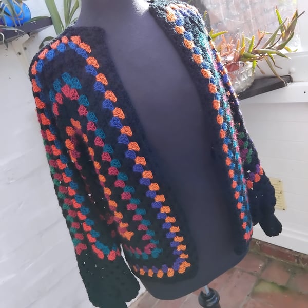 Subtle Rainbow Cardigan 