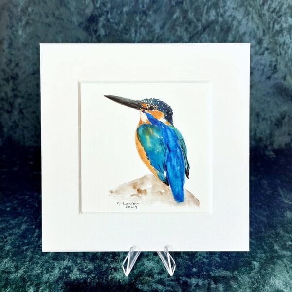 Kingfisher - Original Watercolour Painting
