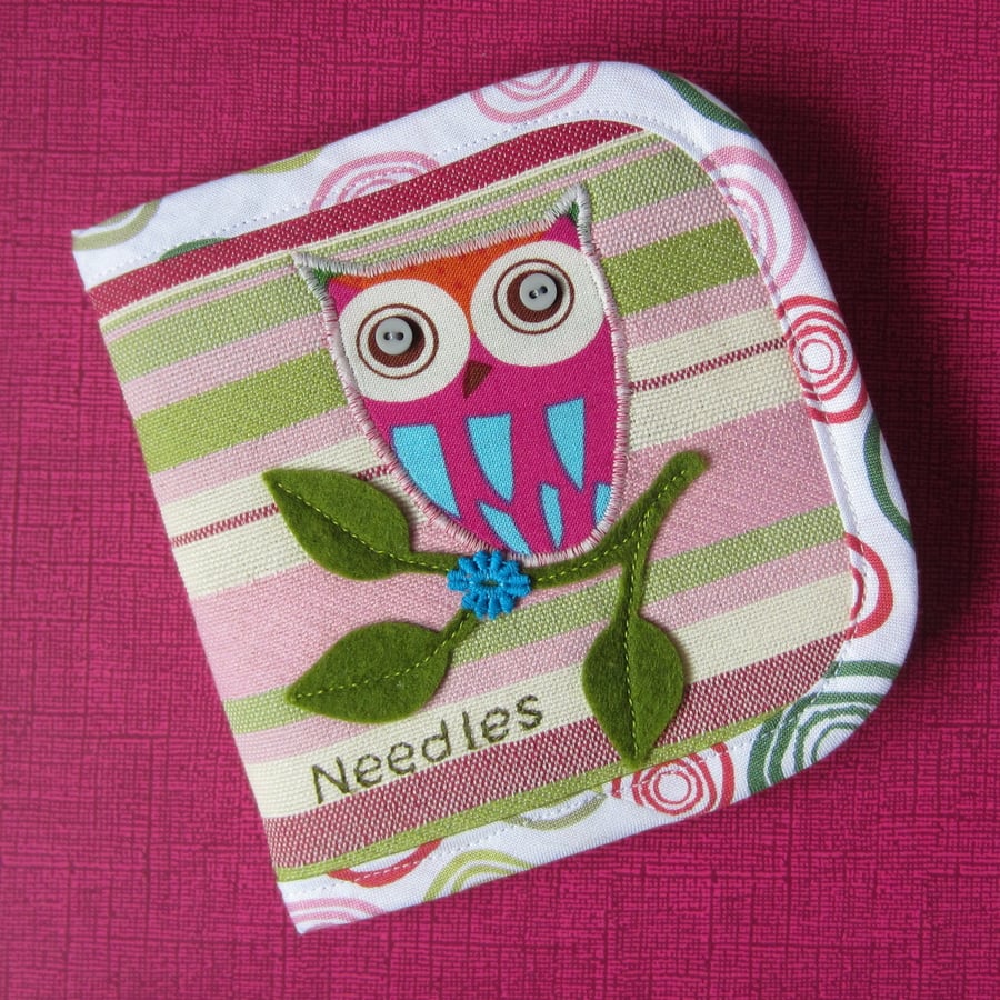 Owl Needle Case