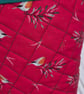 Robins Quilted Christmas Stocking with Embroidered Cuff - Image 2