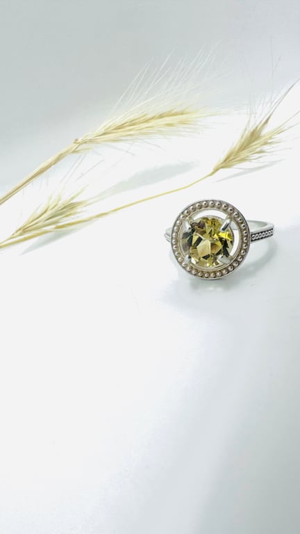 Harvest Sun - Citrine Abundance Ring