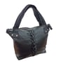 Black Leather Shoulder Bag - Image 1