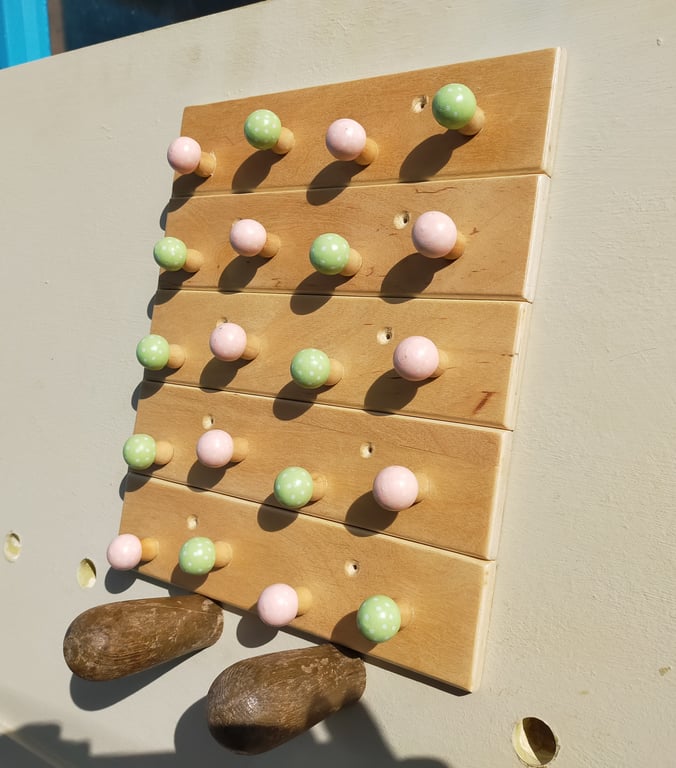 Childrens Wooden Mushroom Jewellery and Necklace Racks