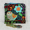 Small purse, coin purse, owl