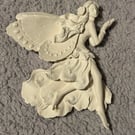 Paint Your Own Lovely Fairy Wall Plaque.