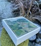 Small Framed Oil Painting on Linen, Haystacks, Lakedistrict - Image 3