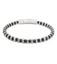 Men's Onyx Hex Bracelet Faceted Black Onyx