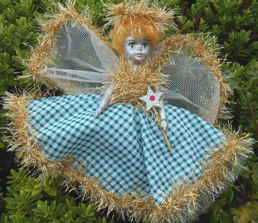 Tree topper or Dressing Table Doll 4