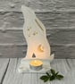 Celtic Moon Clay Moon Gazing Hare Ritual Shelf