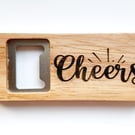 Wooden Bottle Opener