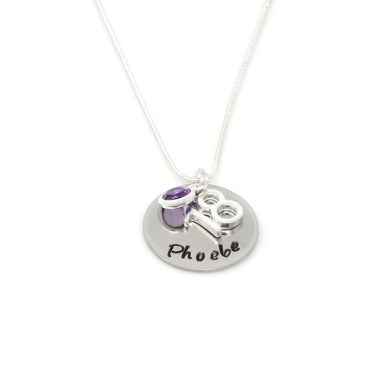 18th Birthday Gift - Personalised Necklace - Daughter Sister Granddaughter Niece