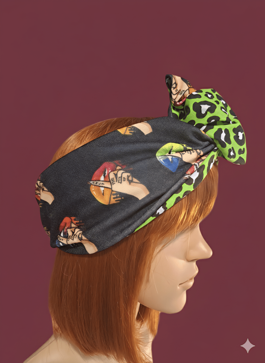 Shut the F ...ck Up Wire Headwrap 