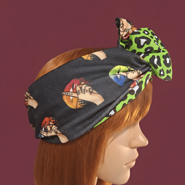 Shut the F ...ck Up Wire Headwrap 