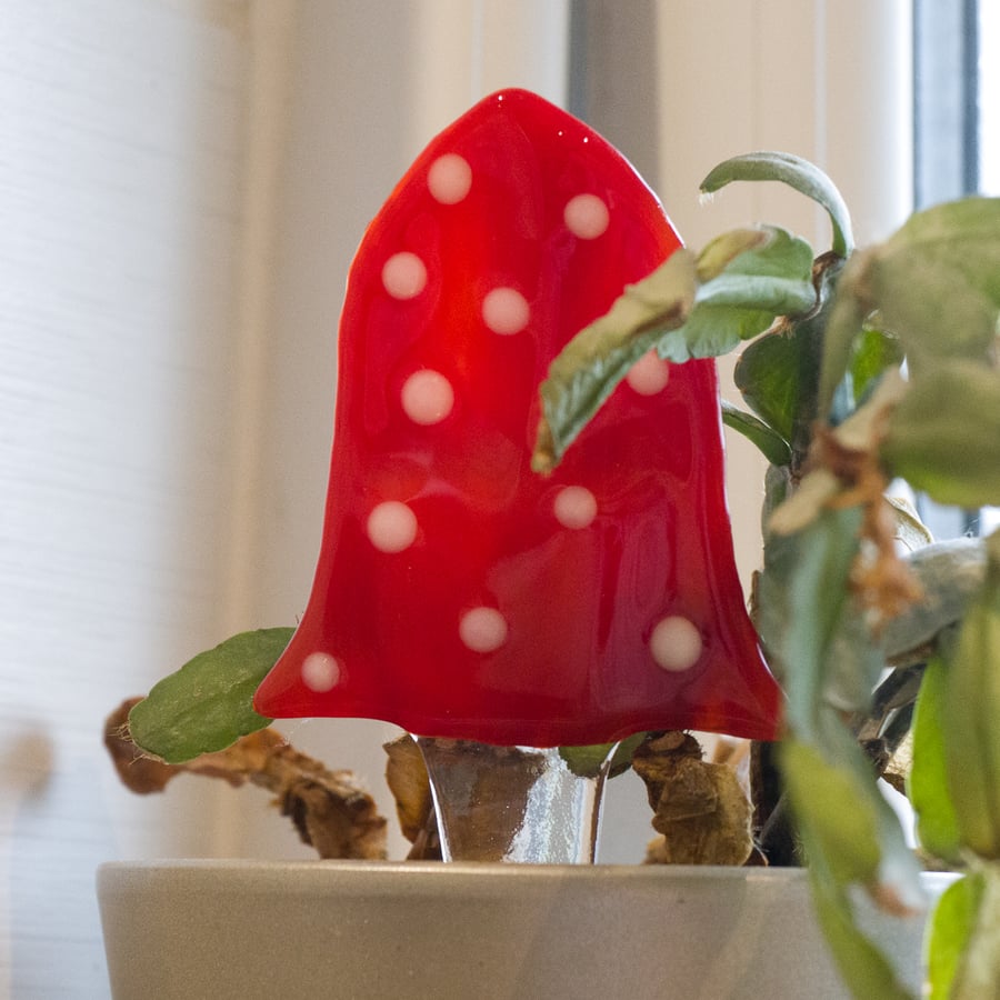 Red and White Pot Toadstool - 3201-09