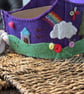 Fairy castle felt crown - Image 3
