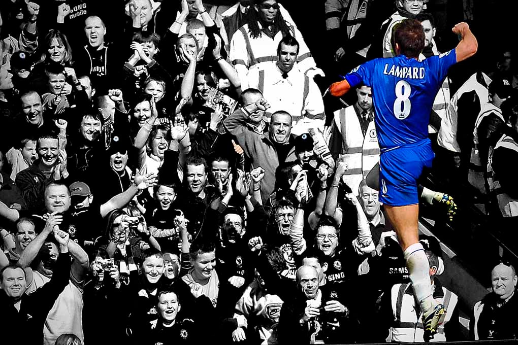 Frank Lampard Chelsea FC Stamford Bridge Photograph Print