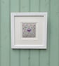 Butterfly Garden hand-stitched embroidery inspired by nature, intricate,detailed - Image 4