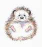 Cute Hedgehog original OOAK painting - Image 4