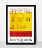 RICHMOND GREEN RUSTIC A3 Print - Image 3
