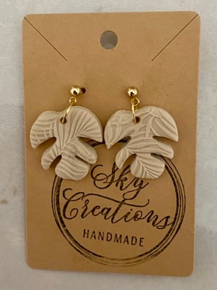 Ref: 2517 Handmade polymer clay earrings (includes FREE UK postage)