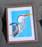 'Crags Heron' Lino Print  - Image 1