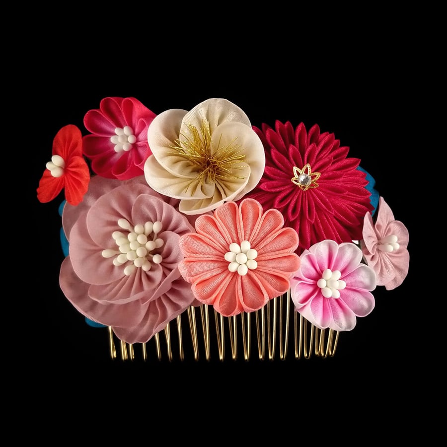 Festive Palette Floral Headpiece