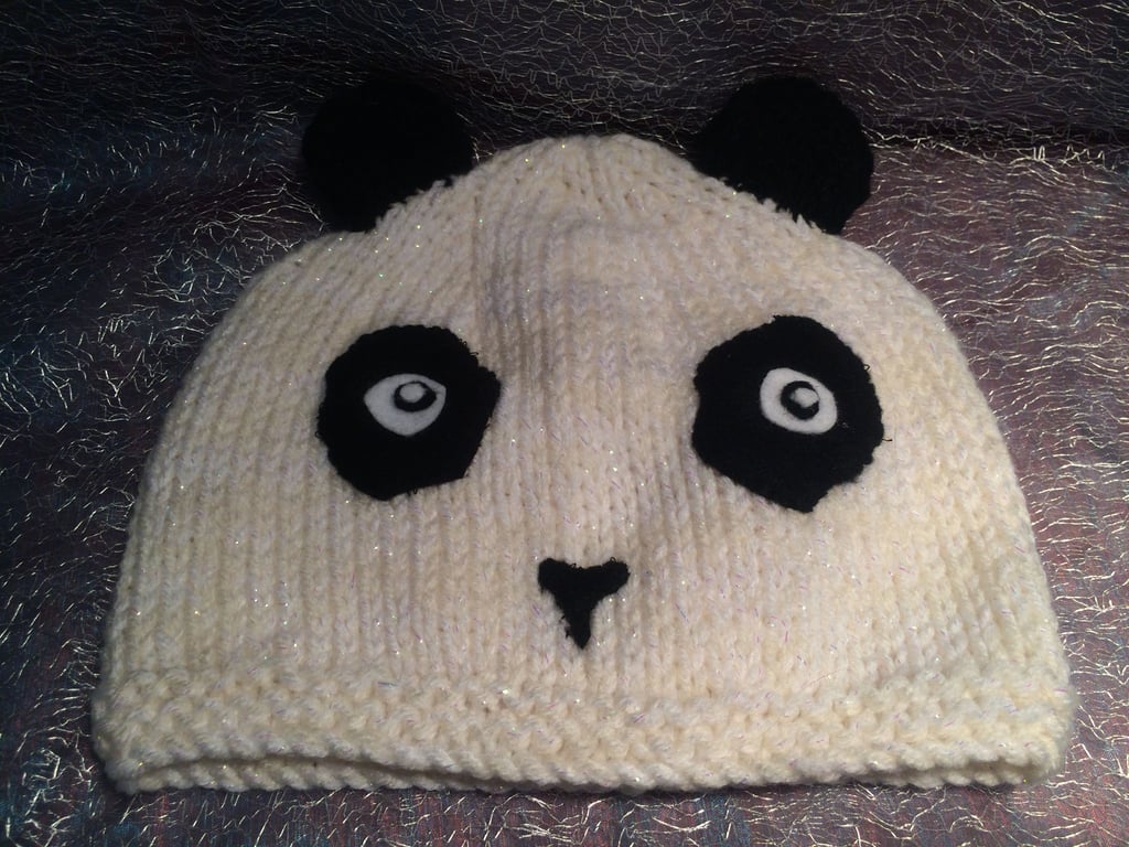 Cute Knitted Panda Hat