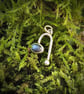 Silver pendant with labradorite - Image 4