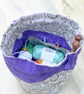 Large Reversible Drawstring Project Bag - Image 5