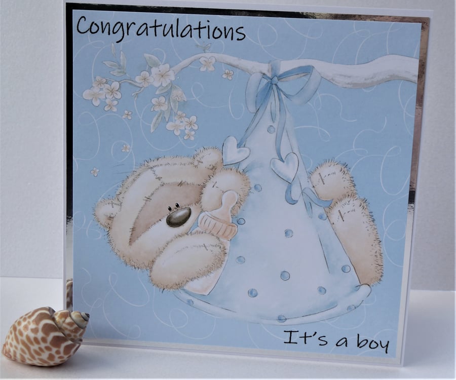C3629 - New Baby Boy Card