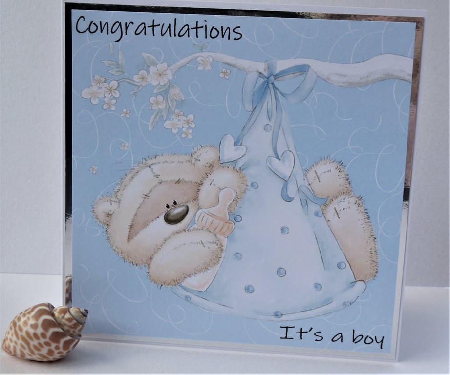 C3629 - New Baby Boy Card