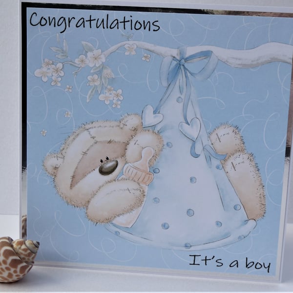 C3629 - New Baby Boy Card