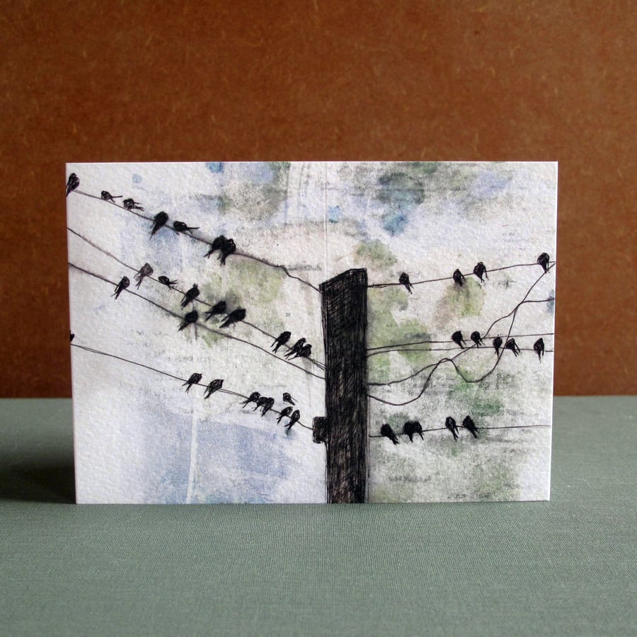 Blank Fine Art Card with envelope