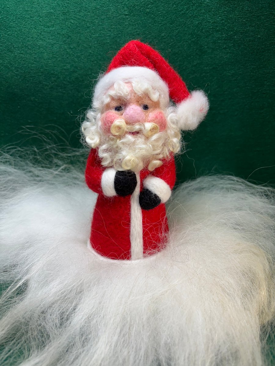 Felted Father Christmas
