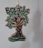 Breathe Tree Wooden Decoration - Image 1