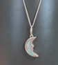 Crescent Moon Memorial Pendant 