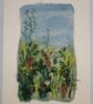 Meadow - Felted and Embroidered Wall Art - Image 3
