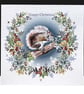 A Luxury Christmas Squirrel Garland Handmade Card - a unique design - Image 1