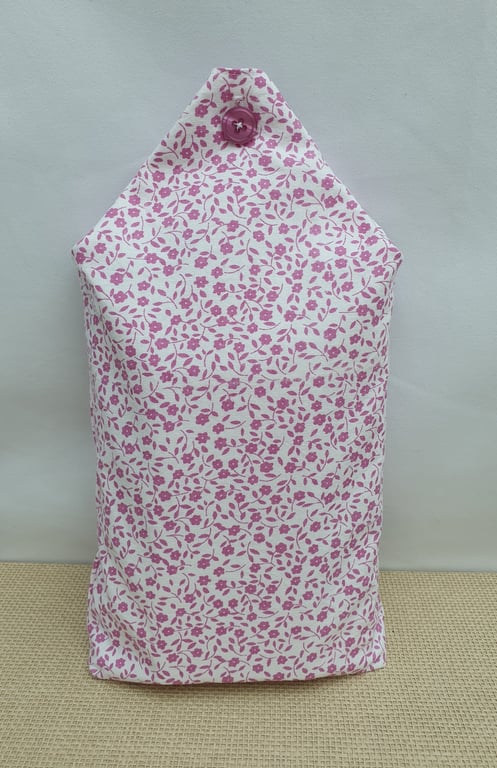 Reusable Fabric Gift Bag, button top