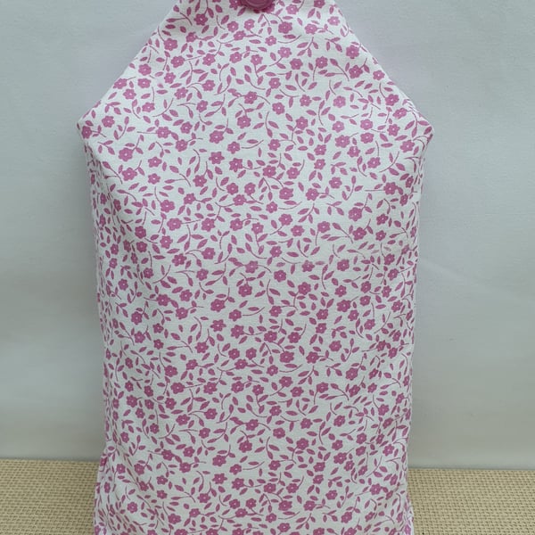 Reusable Fabric Gift Bag, button top