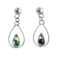 Surfite Earrings Fine & Sterling Silver Teardrop Blue Seaglass Jewellery Gift - Image 5