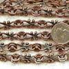 Antique Copper Fancy Chain 50cm