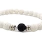  White Lava Rock Bracelet - Image 3
