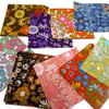 Vintage fabric  Patchwork pack - enough for CUSHION 