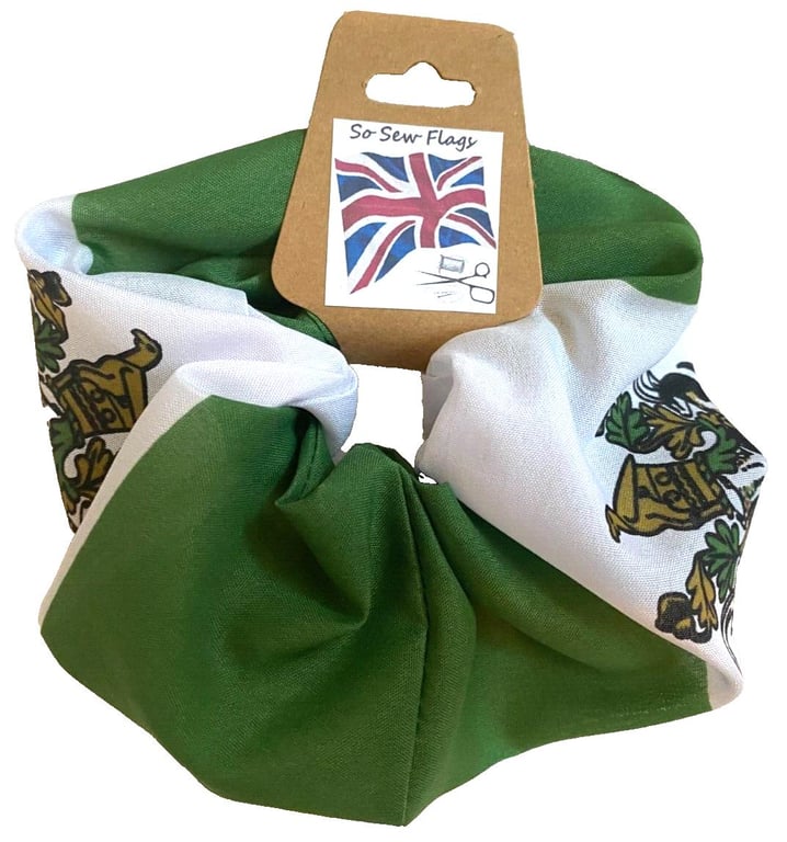 Rhodesia Flag Hair Scrunchie Scrunchies Accessory Brand Elastic