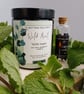 Wild Mint Scented Soy Candle Vegan Friendly Handcrafted Free Delivery