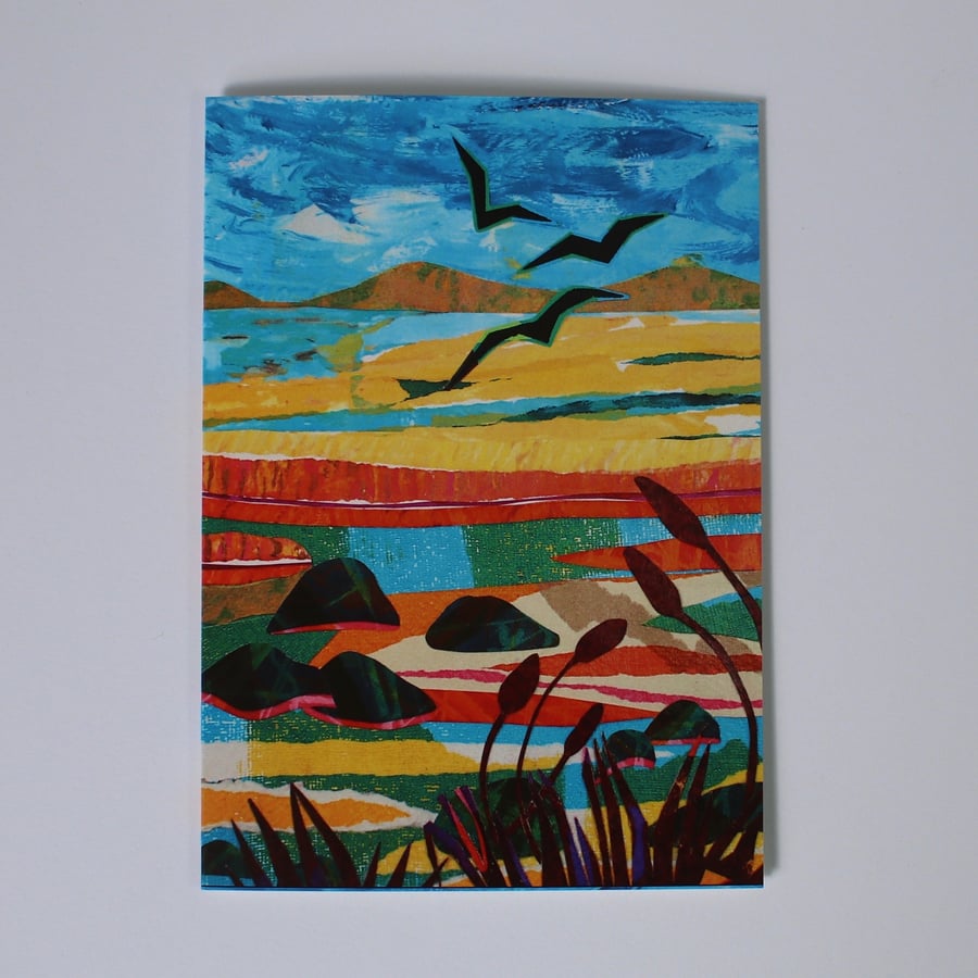 SEABIRD SONG-BLANK GREETINGS CARD