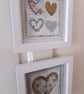 A Single Silver Wire Love Heart on Gold Handmade Artwork. How Lovely!!! XXX - Image 8