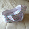 Doll's Carrycot, multi-coloured suitable for 14 inch dolls